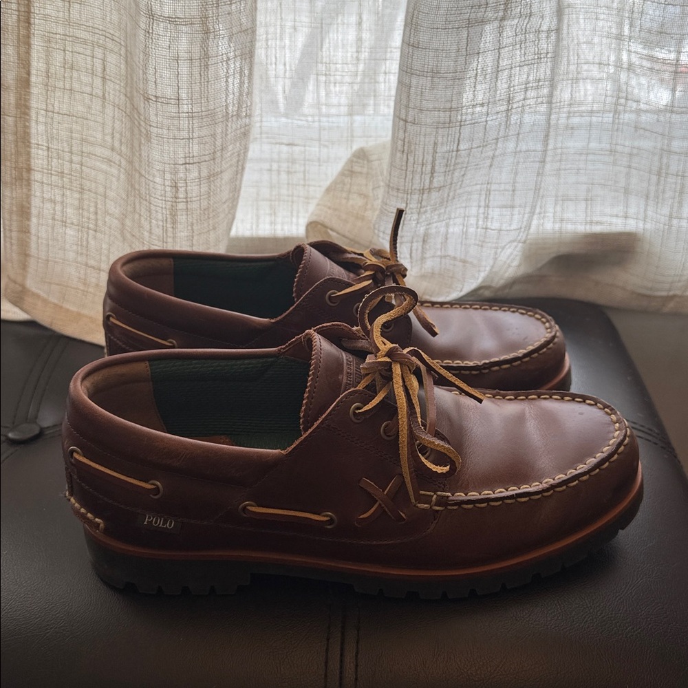 Mens Boat Shoe by Ralph Lauren